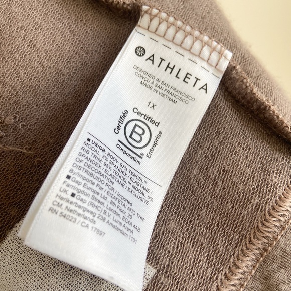 Athleta Pranayama Restore Wrap Soft Cardigan - Picture 6 of 8